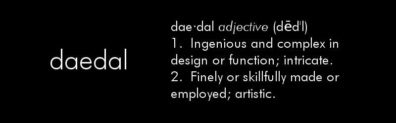 definition of daedal